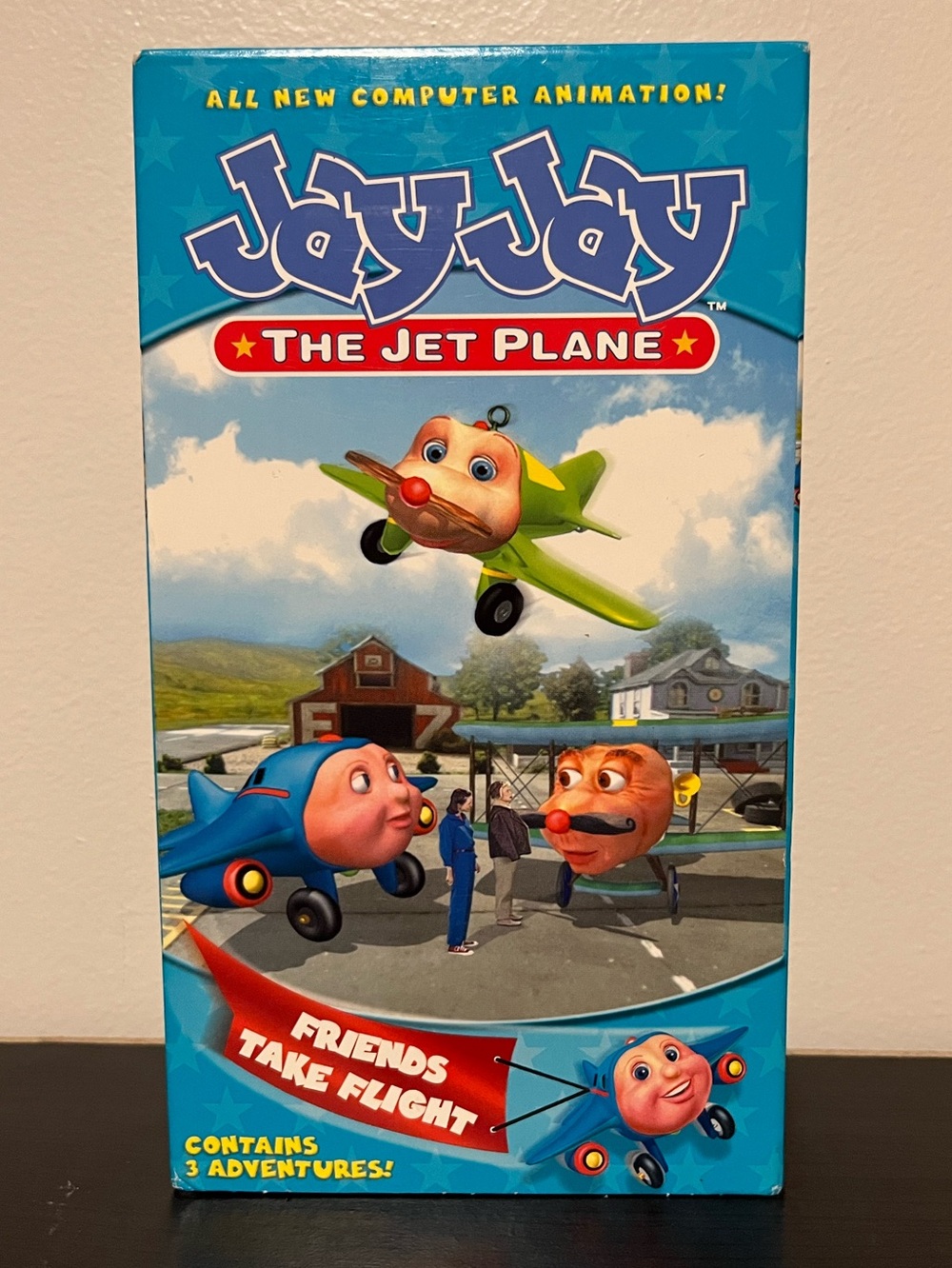 Jay Jay the Jet Plane “Friends Take Flight” VHS (Tested Working)